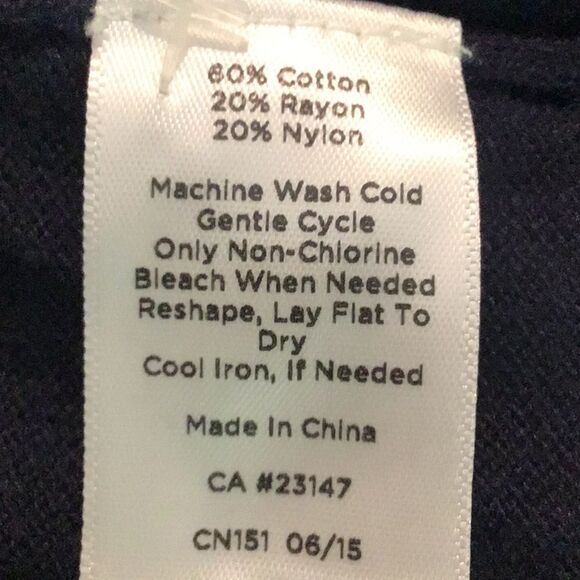 Talbots Three Dachshunds Graphic Blue Fine Knit Crewneck Pullover Sweater - Picture 12 of 12